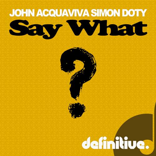 John Acquaviva, Simon Doty - Rekidz Revolvin (Original Mix)