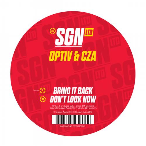 Optiv, CZA - Bring It Back (Original Mix)
